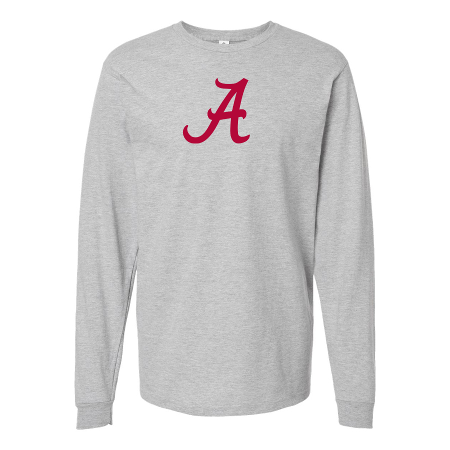 Men's Alabama Crimson Tide Logo Cotton Long Sleeve T-Shirt