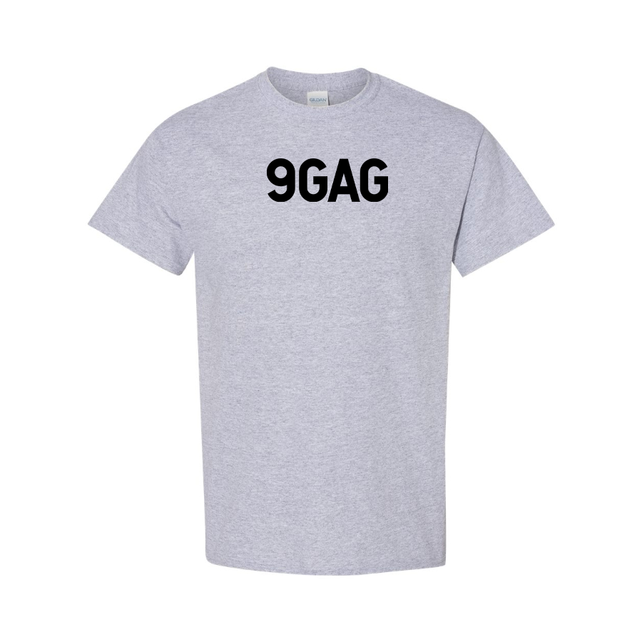 Men's 9gag Logo Cotton T-Shirt