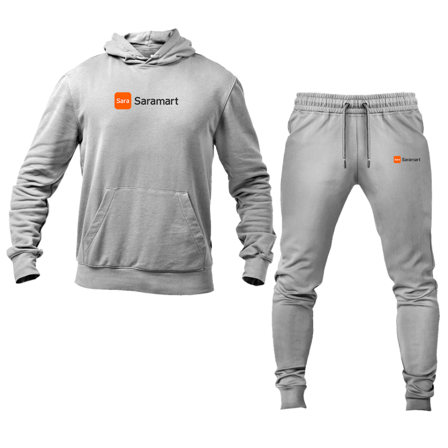 Men's Saramart Logo Hoodie Joggers Set