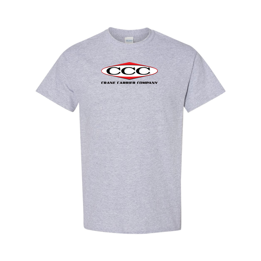 Men's Crane Carrier Company Logo Cotton T-Shirt