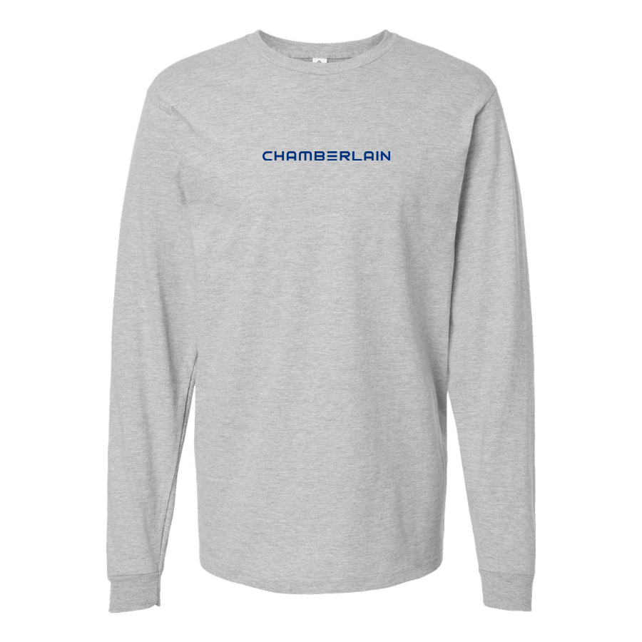 Men's Chamberlain Logo Cotton Long Sleeve T-Shirt
