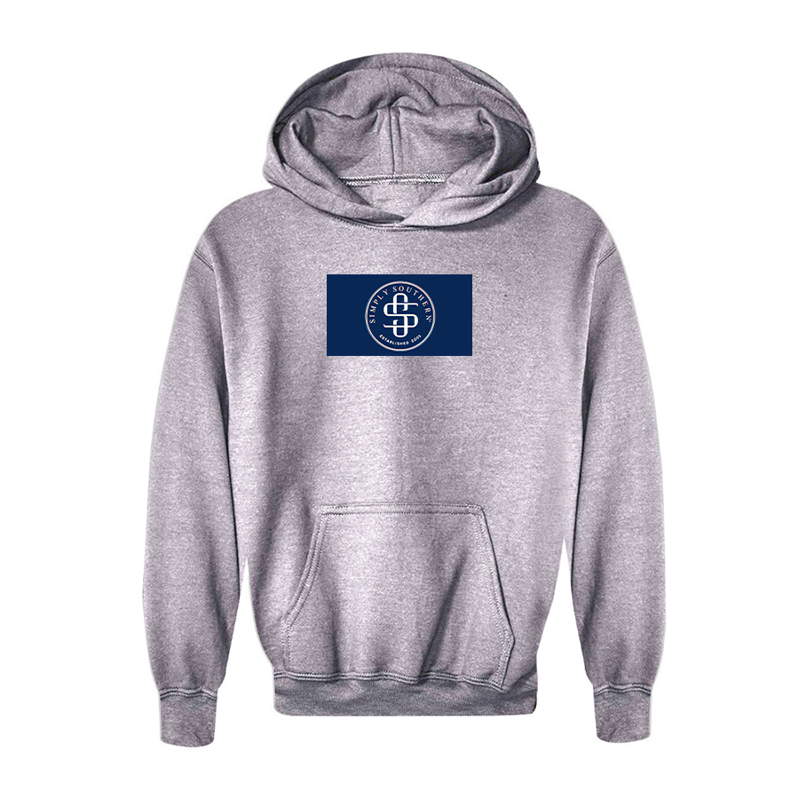 Youth Simply Southern Logo Pullover Hoodie