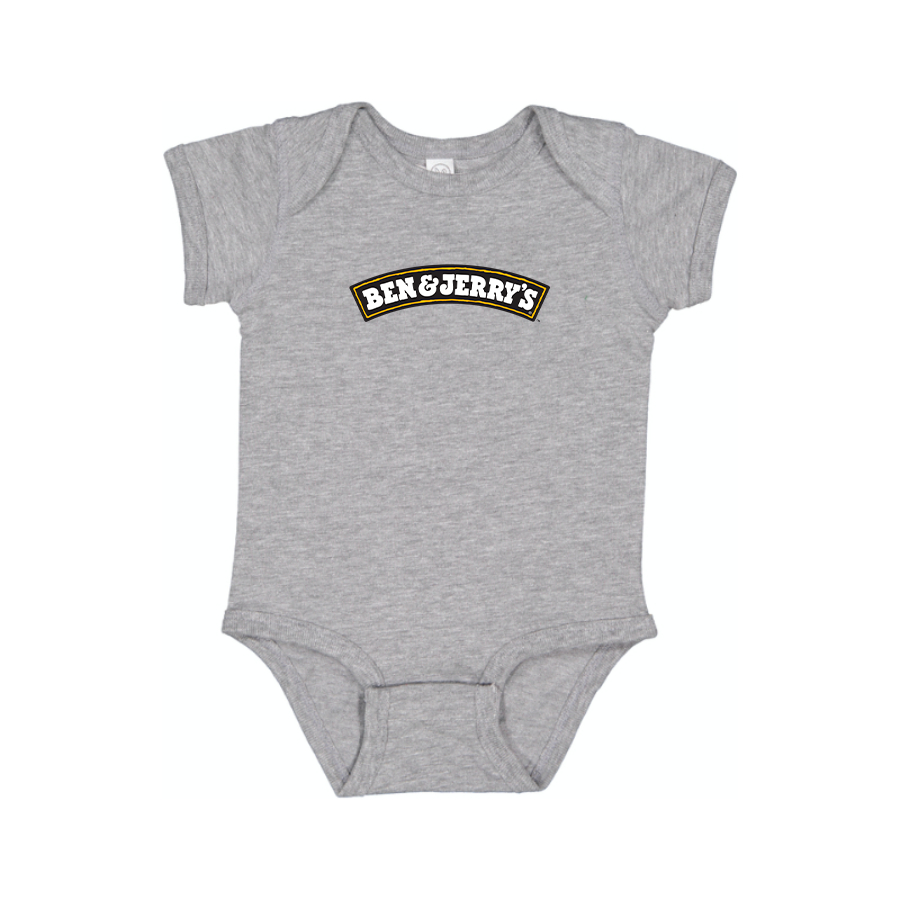 Ben and Jerrys Logo Baby Onesie Romper