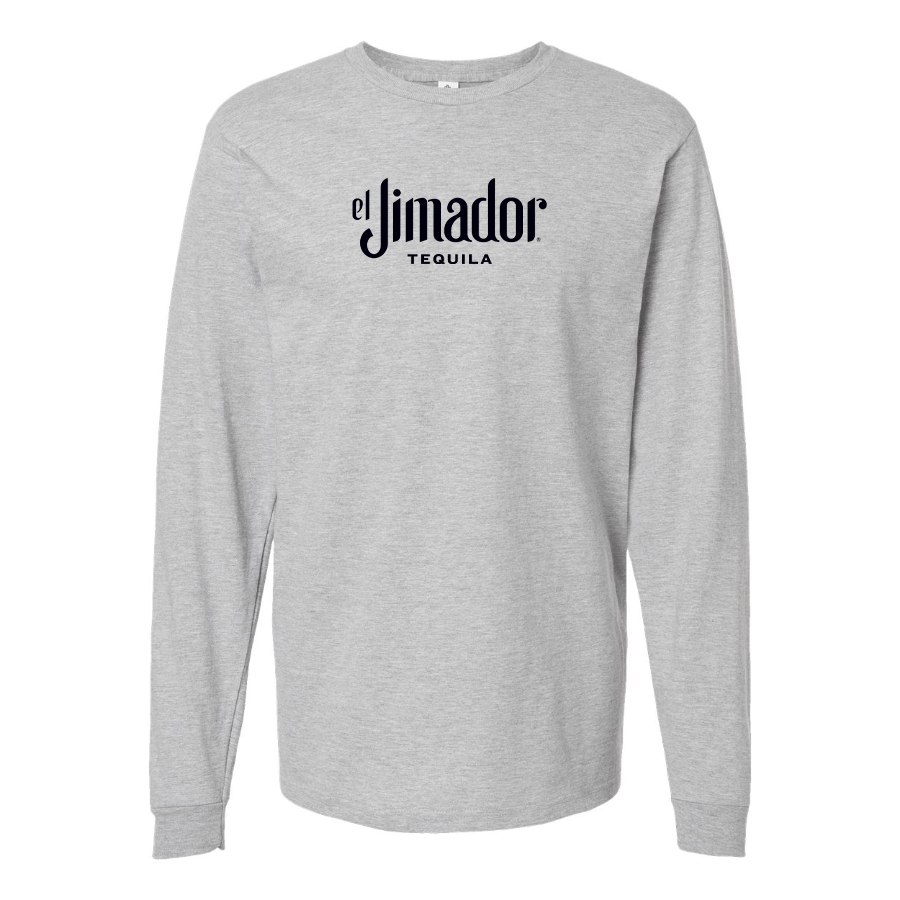 Men's El Jimador Logo Cotton Long Sleeve T-Shirt