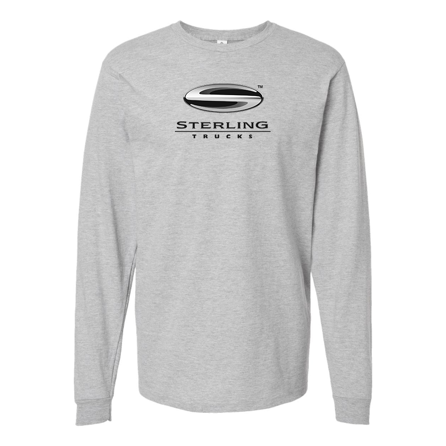 Men's Sterling Trucks Logo Cotton Long Sleeve T-Shirt