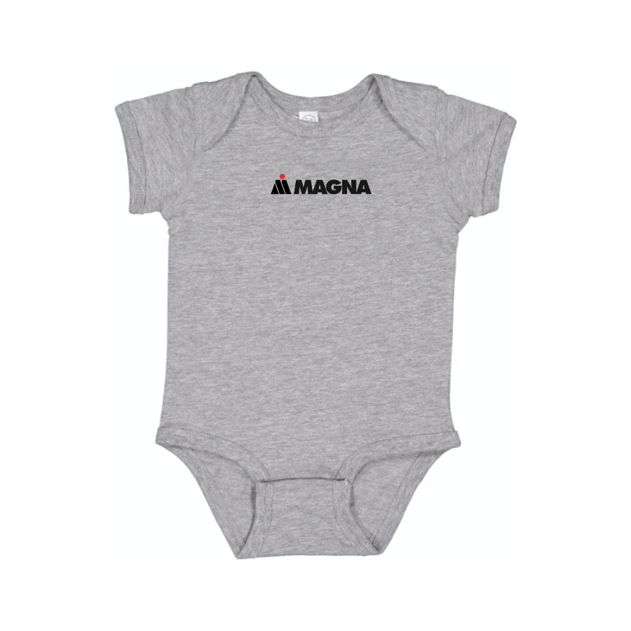 Magna Steyr Logo Baby Onesie Romper