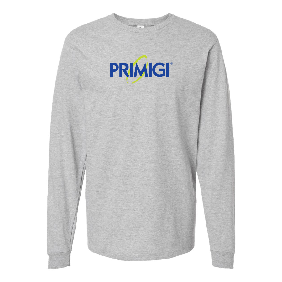 Men's Primigi Logo Cotton Long Sleeve T-Shirt