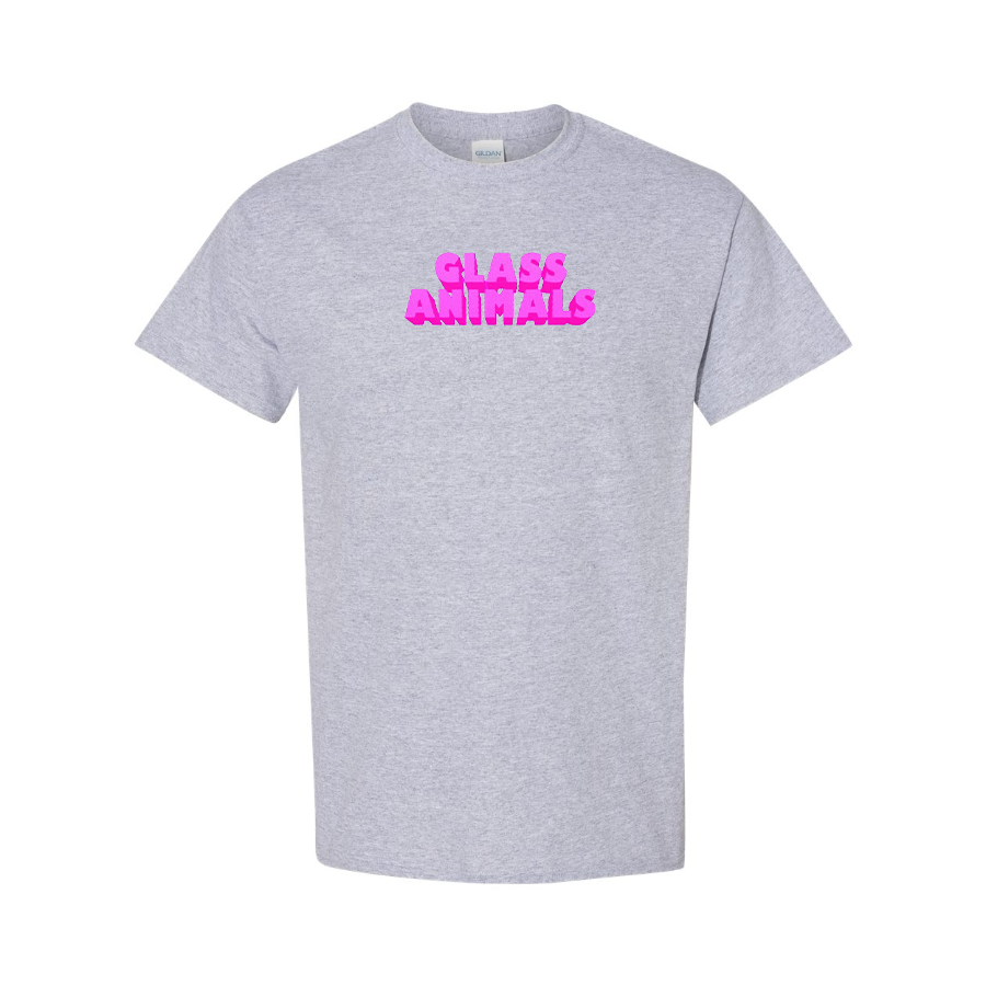 Men's Glass Animals Logo Cotton T-Shirt