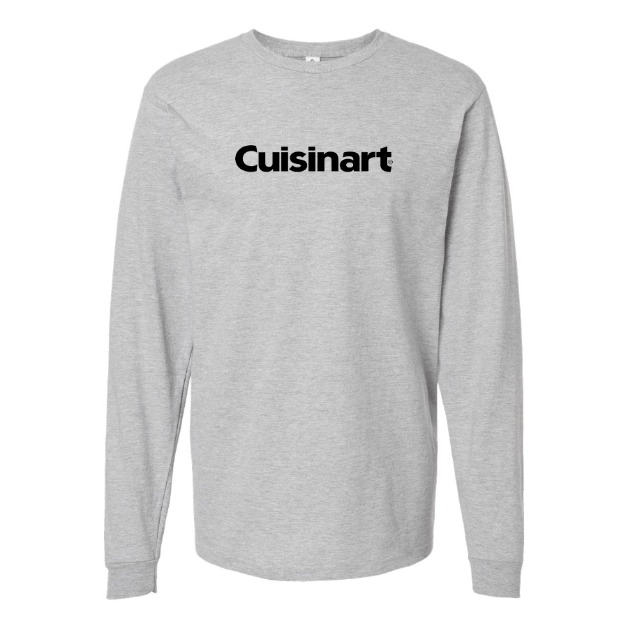 Men's Cuisinart Logo Cotton Long Sleeve T-Shirt