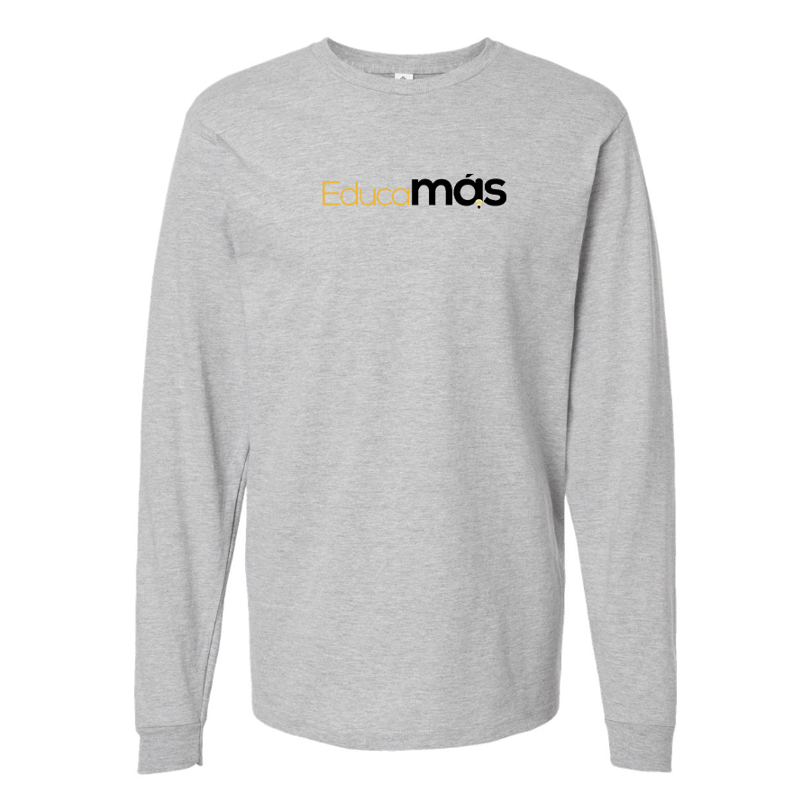 Men's EducaMAS Logo Cotton Long Sleeve T-Shirt