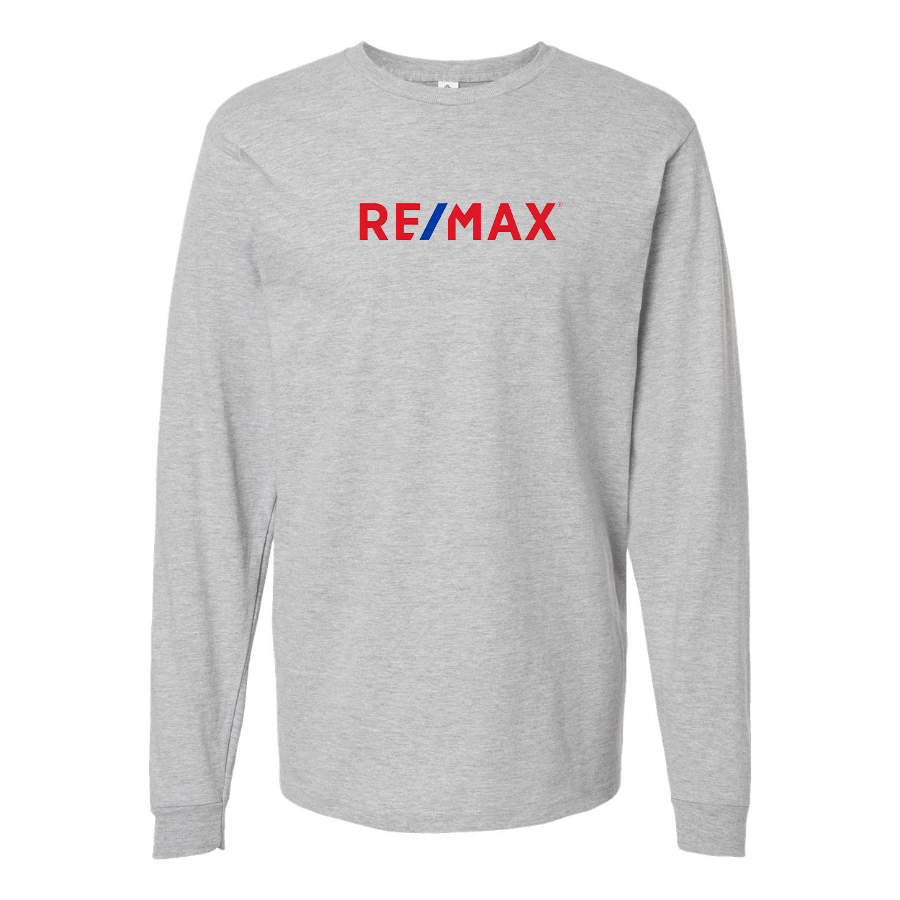 Men's ReMax Logo Cotton Long Sleeve T-Shirt
