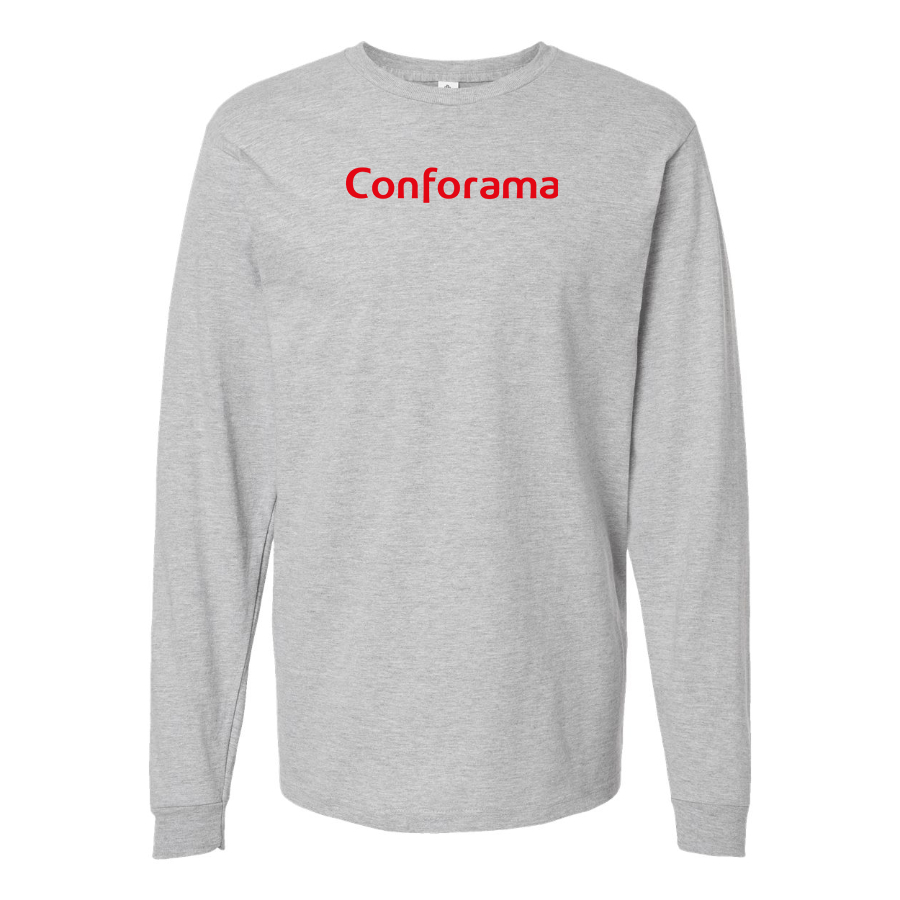 Men's Conforama Logo Cotton Long Sleeve T-Shirt