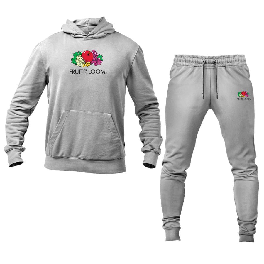 Men's Fruit Of the Loom Hoodie Joggers Set