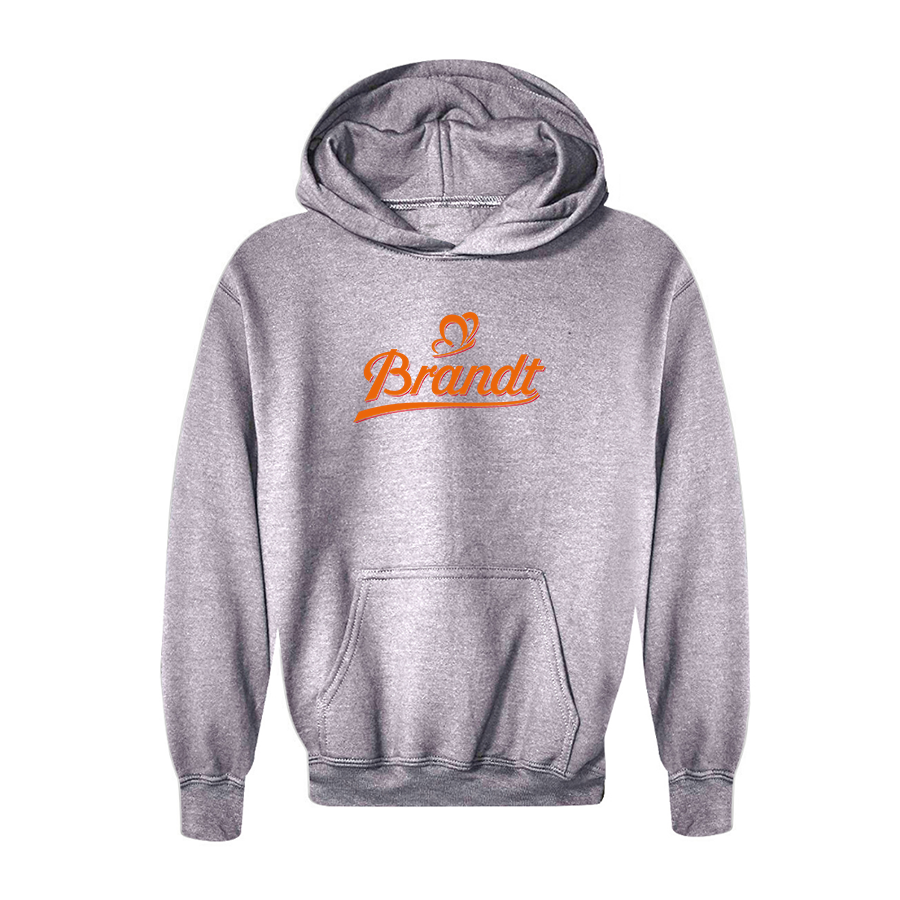 Youth Brandt Zwieback Logo Pullover Hoodie