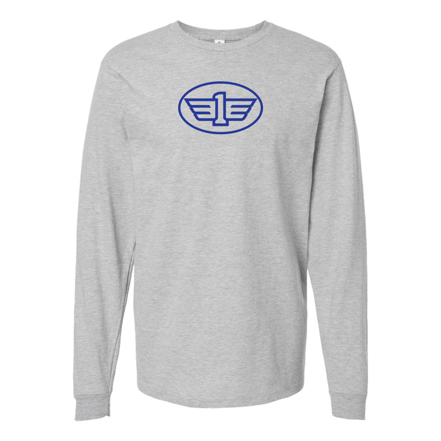 Men's FAW Logo Cotton Long Sleeve T-Shirt