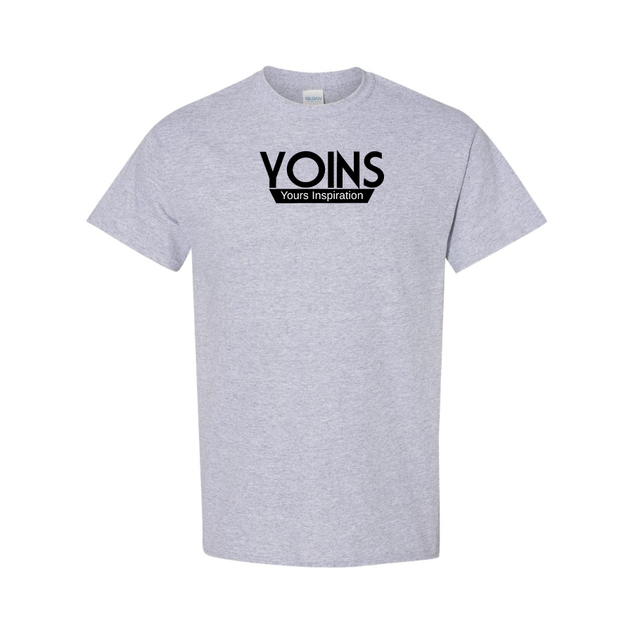 Men's Yoins Logo Cotton T-Shirt