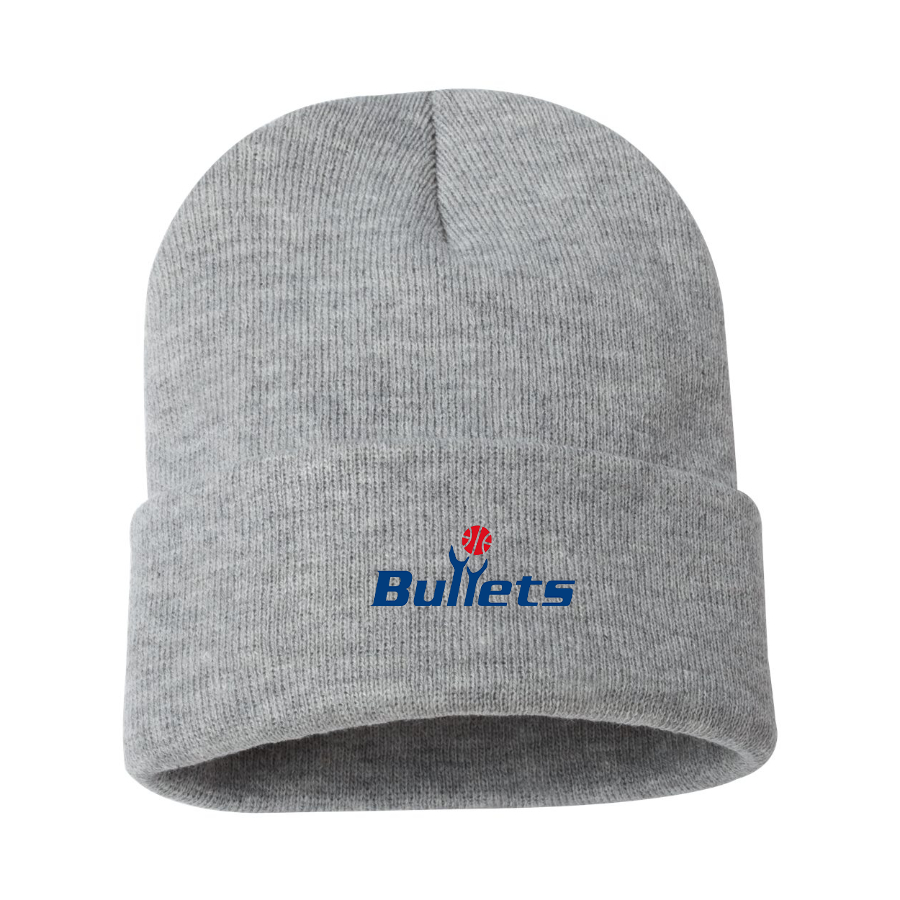 Baltimore Bullets Logo Beanie Hat