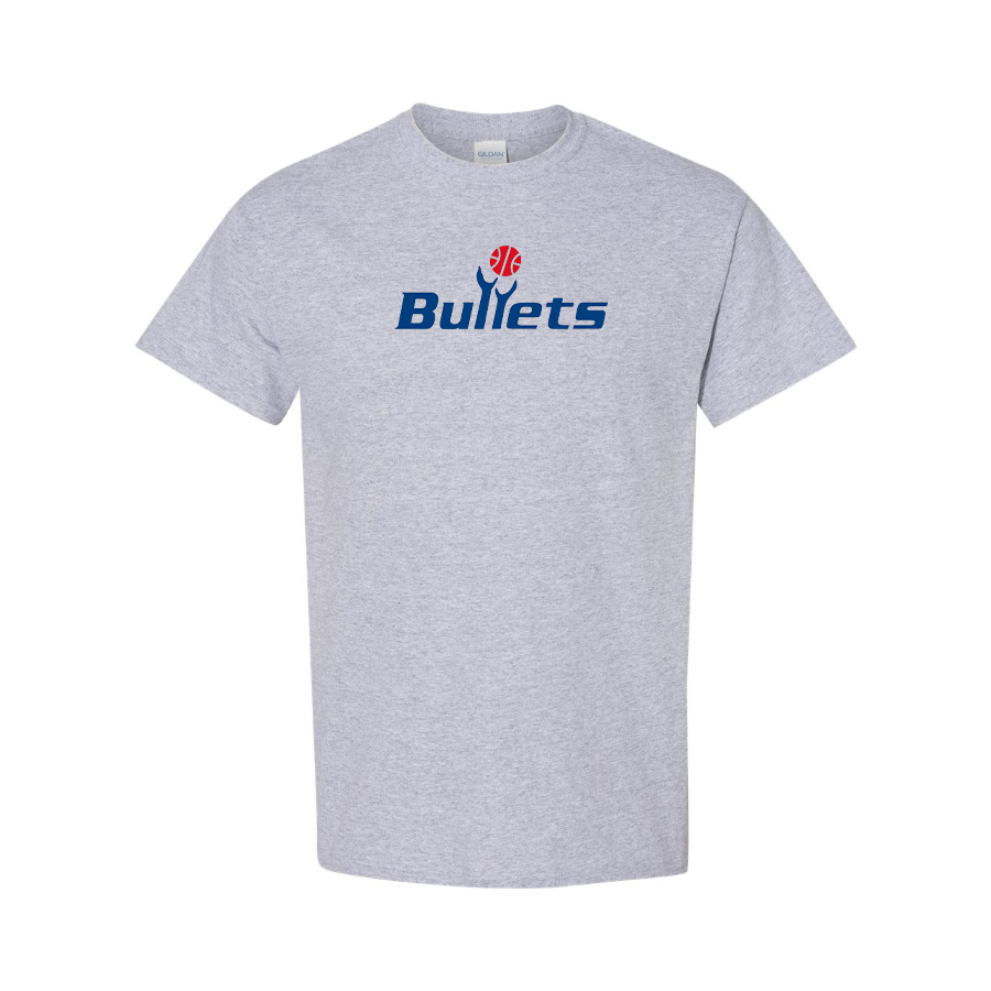 Men's Baltimore Bullets Logo Cotton T-Shirt