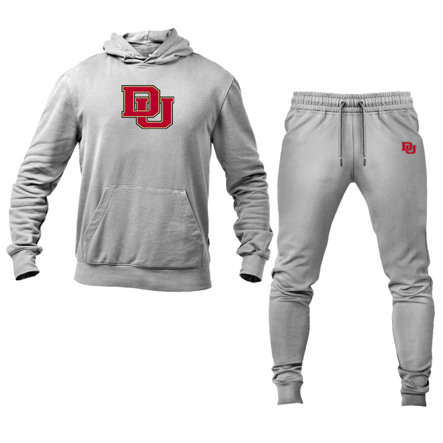 Men's Denver Pioneers Hoodie Joggers Set
