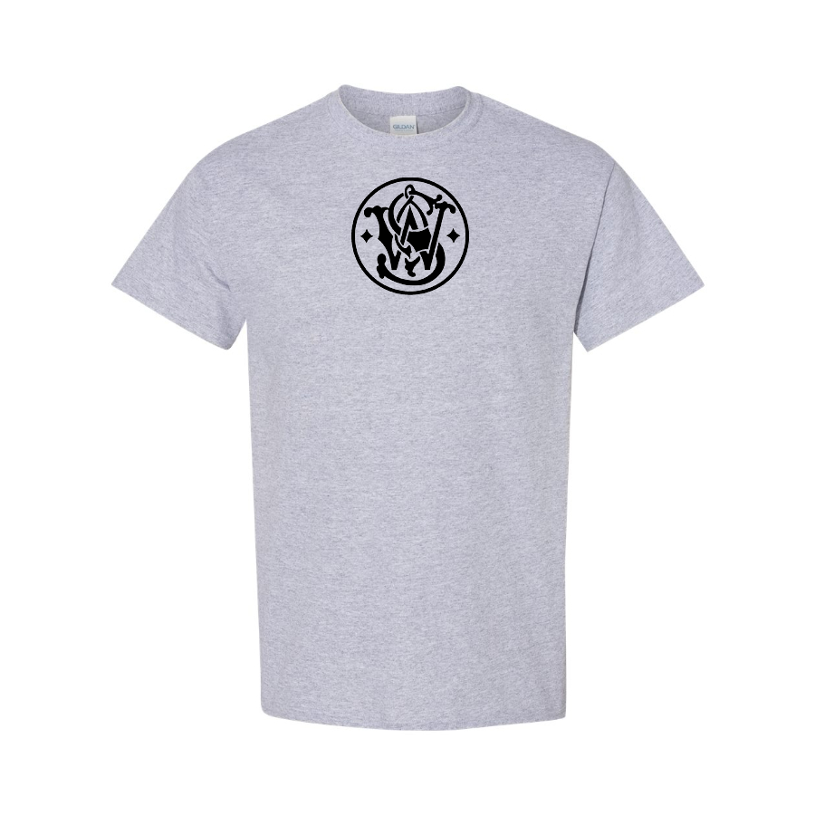 Men's Smith and Wesson Symbol Logo Cotton T-Shirt