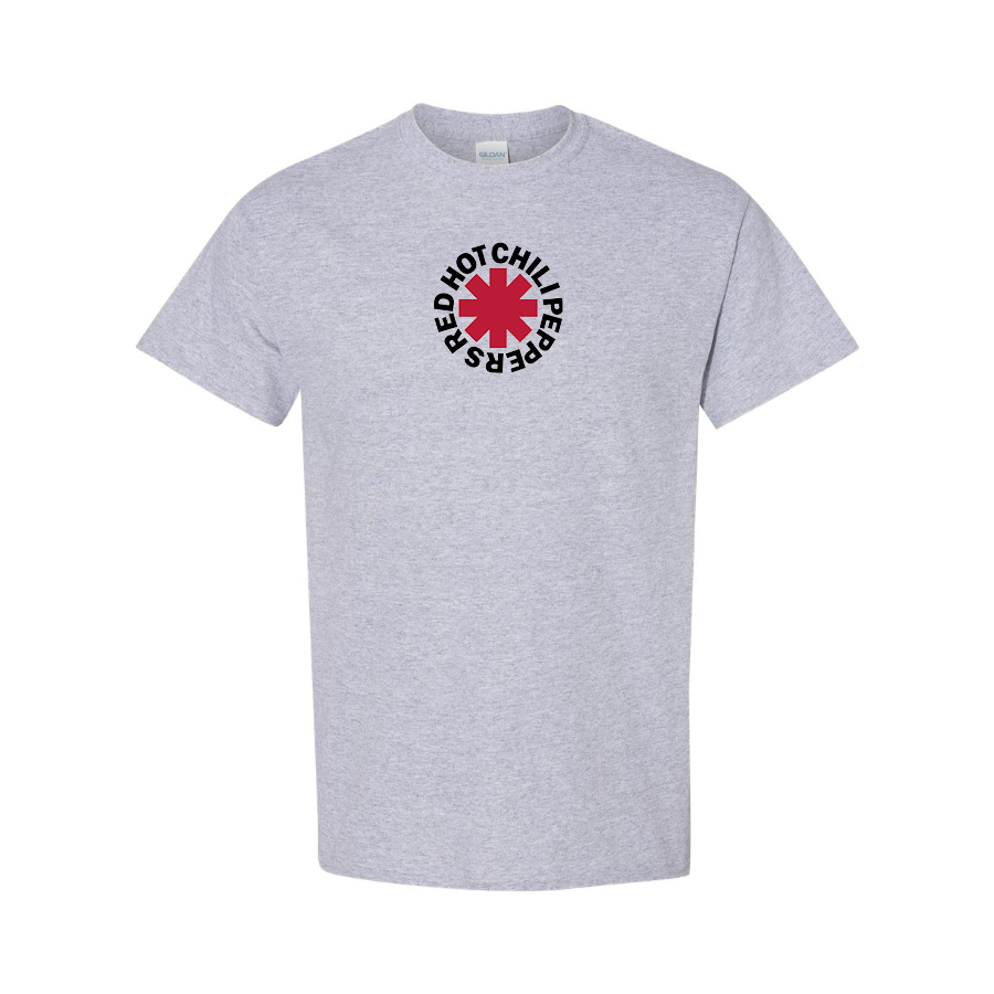 Men's Red Hot Chili Peppers Logo Cotton T-Shirt