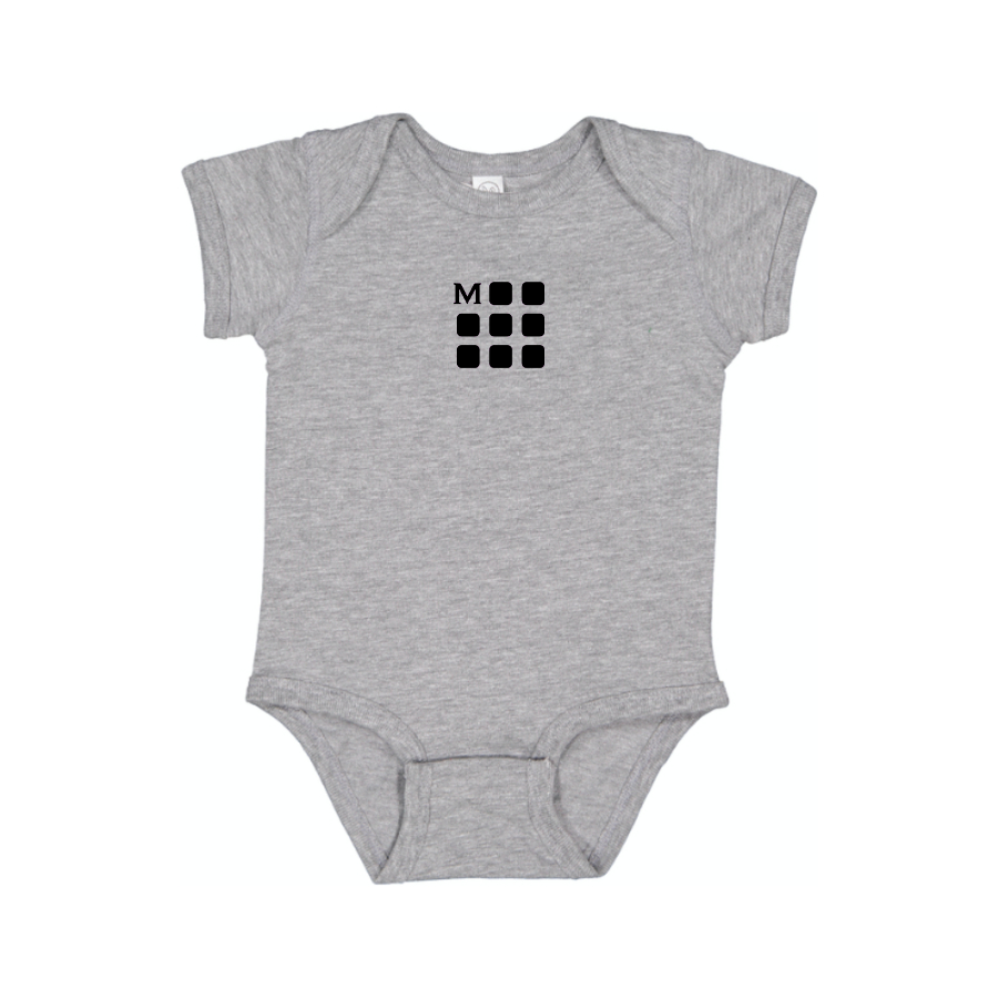 Moleskine Icon Logo Baby Onesie Romper