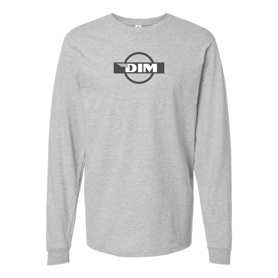 Men's DIM Motor Logo Cotton Long Sleeve T-Shirt