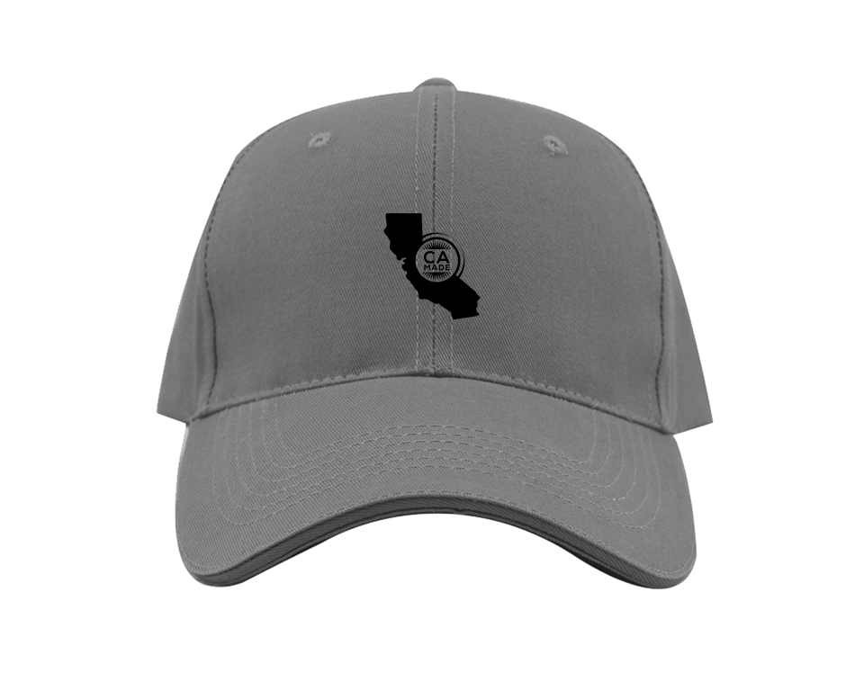 California Made Logo Dad Baseball Cap Hat