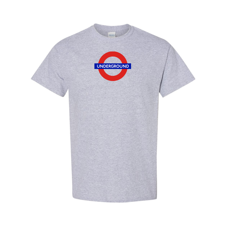 Men's London Tube Logo Cotton T-Shirt