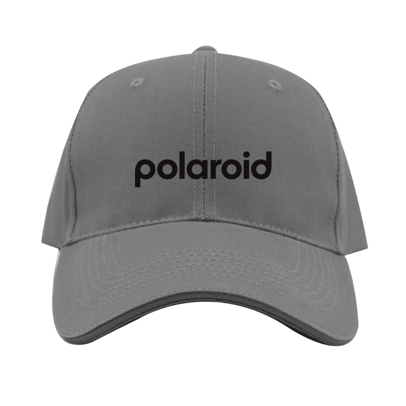 Polaroid Logo Dad Baseball Cap Hat