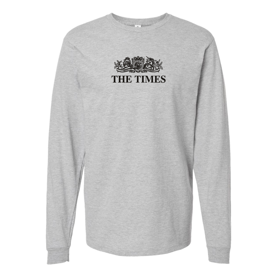 Men's The Times Cotton Long Sleeve T-Shirt