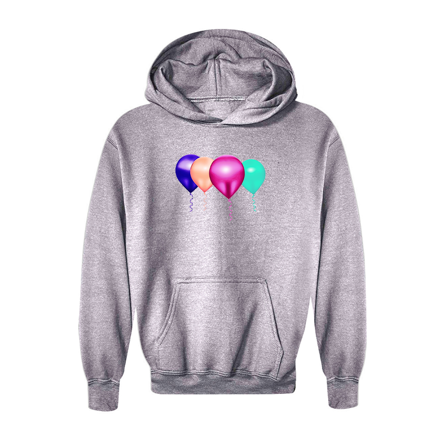 Youth Balloon-Emojis Pullover Hoodie