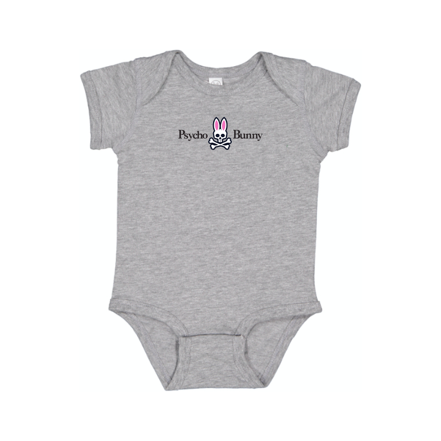 Psycho Bunny Logo Baby Onesie Romper