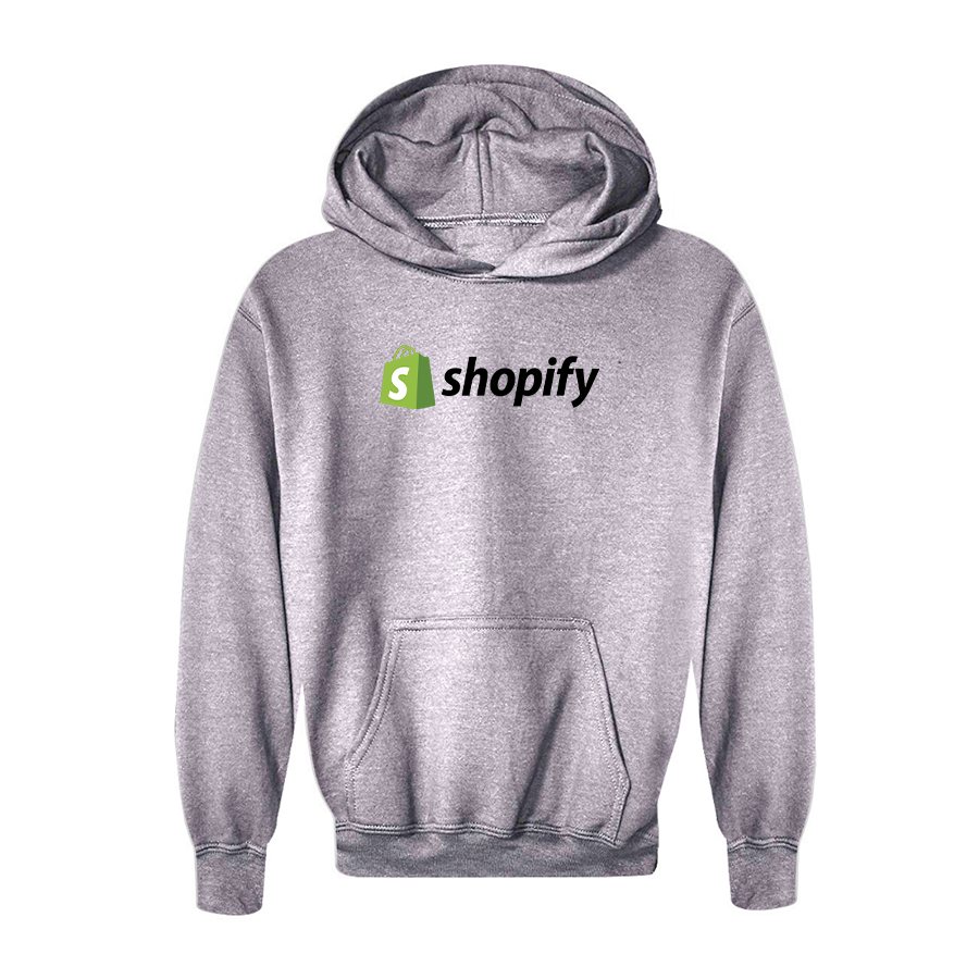 Youth Shopify Logo Pullover Hoodie