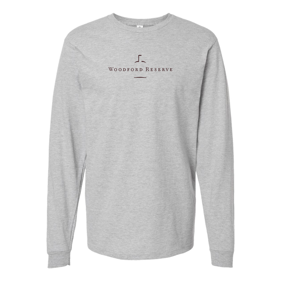 Men's Woodford Reserve Logo Cotton Long Sleeve T-Shirt