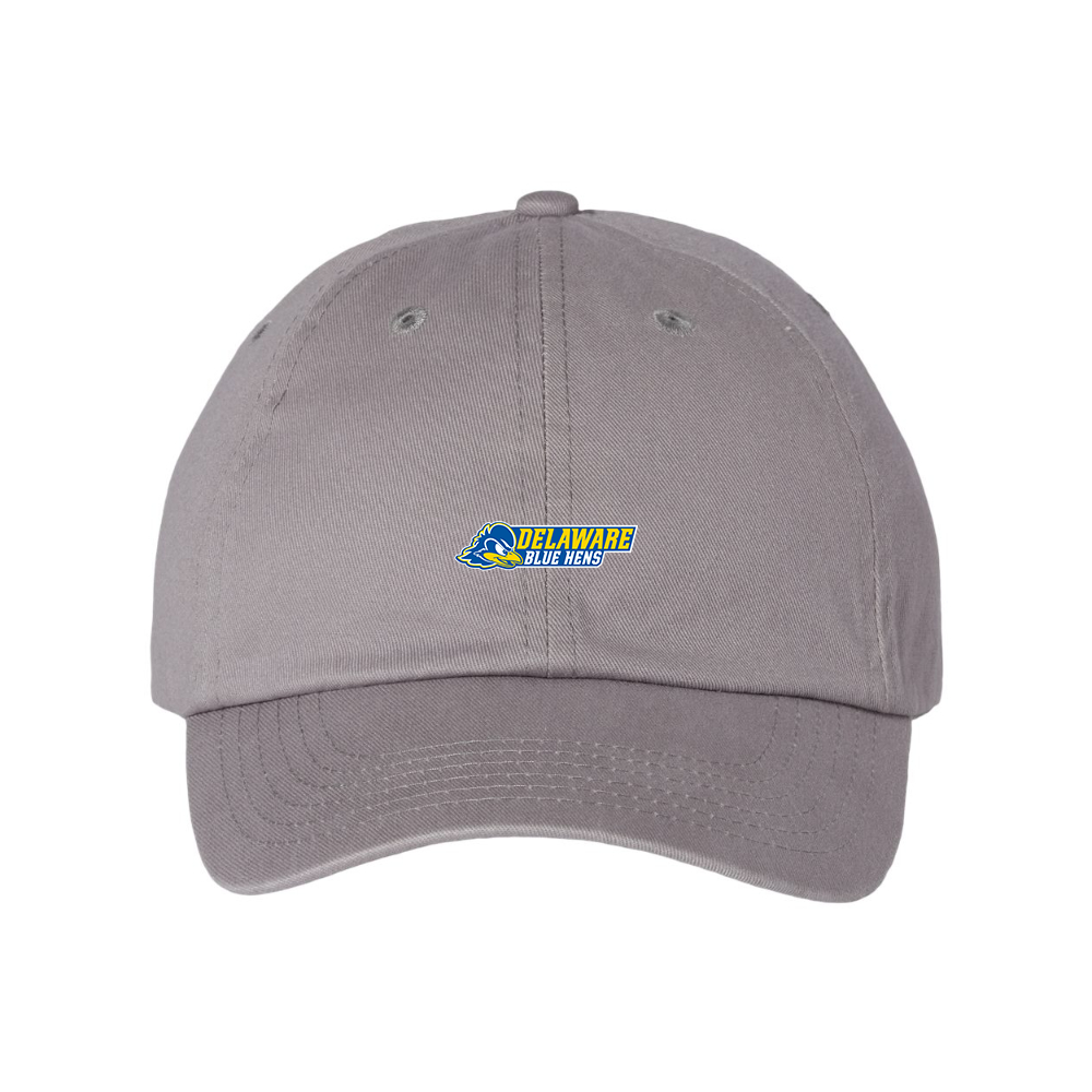 Delaware Blue Hens Valucap Adult Bio-Washed Classic Dad Hat