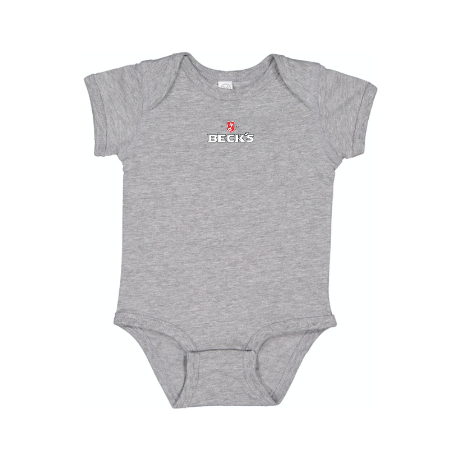 Becks Logo Baby Onesie Romper