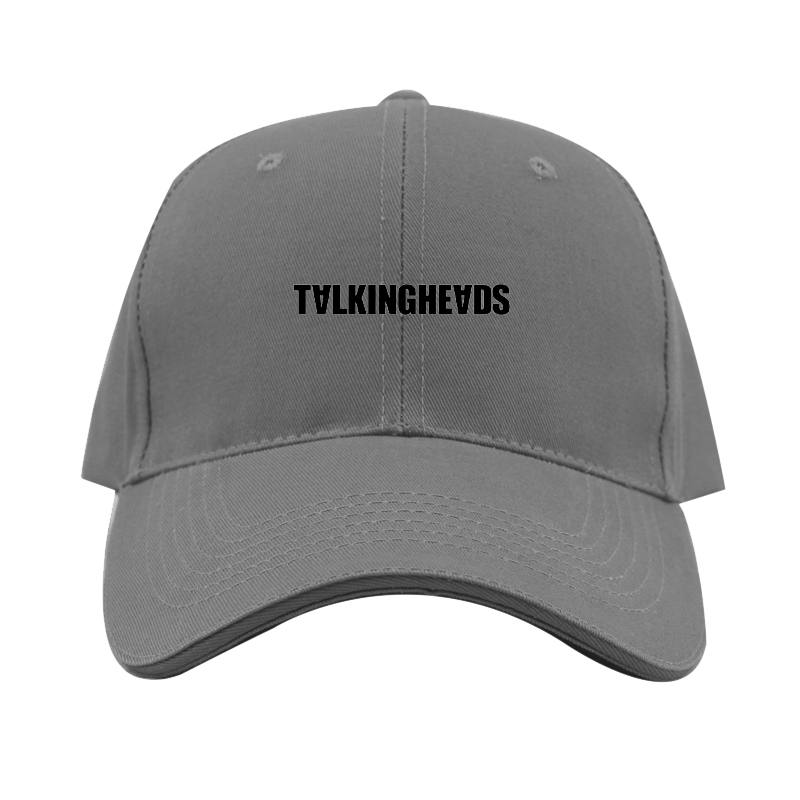Talking Heads Logo Dad Baseball Cap Hat