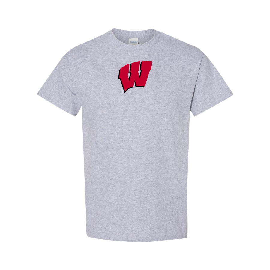 Men's Wisconsin Badgers Logo Cotton T-Shirt