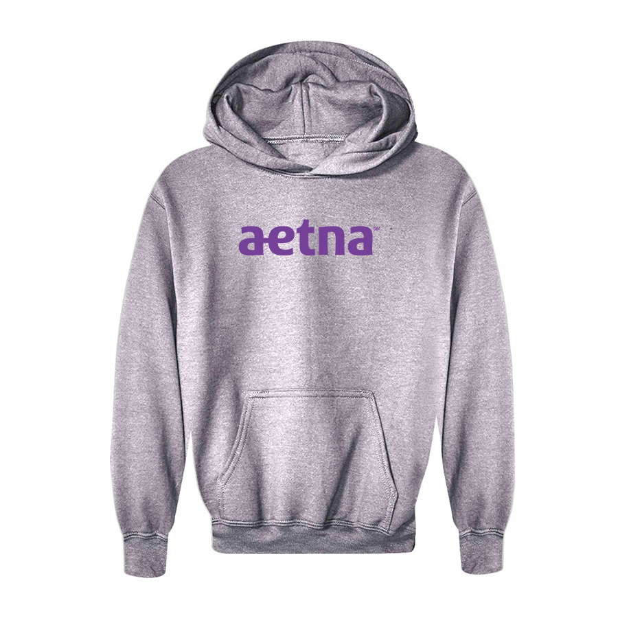 Youth Aetna Logo Pullover Hoodie