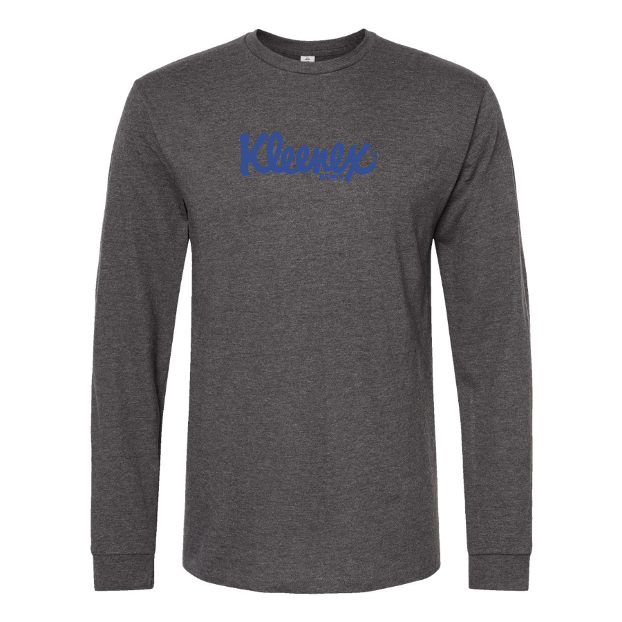 Men's Kleenex Logo Cotton Long Sleeve T-Shirt