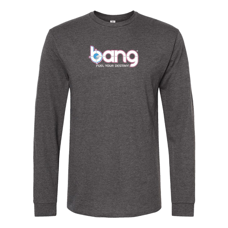 Men's Bang Energy Logo Cotton Long Sleeve T-Shirt