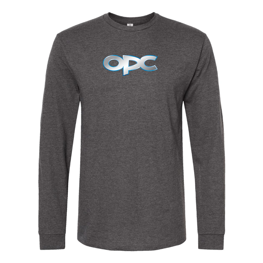 Men's Opel Performance Center Logo Cotton Long Sleeve T-Shirt