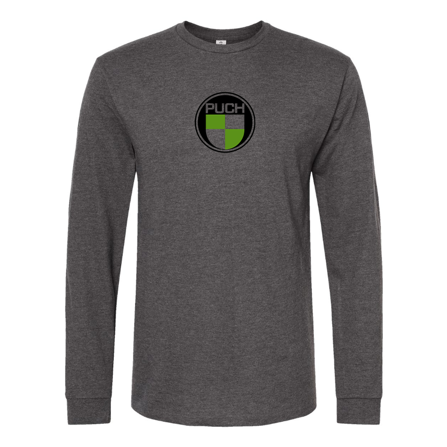 Men's Puch Logo Cotton Long Sleeve T-Shirt