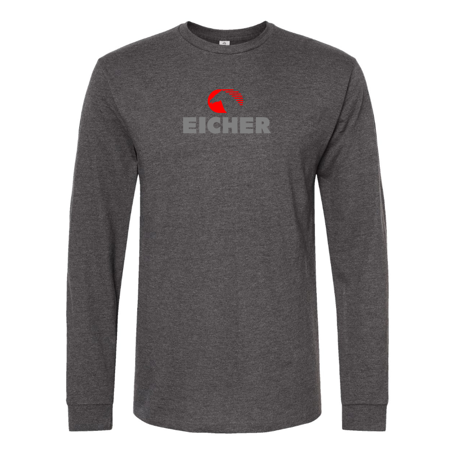 Men's Eicher Logo Cotton Long Sleeve T-Shirt