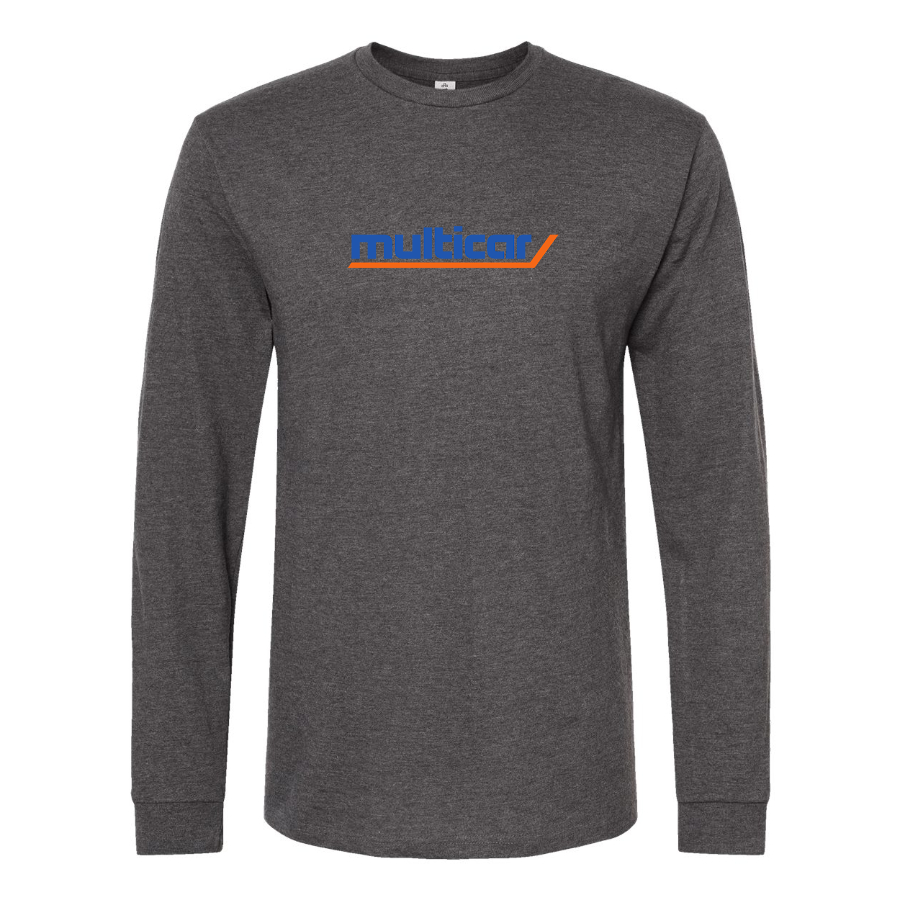 Men's Multicar Logo Cotton Long Sleeve T-Shirt