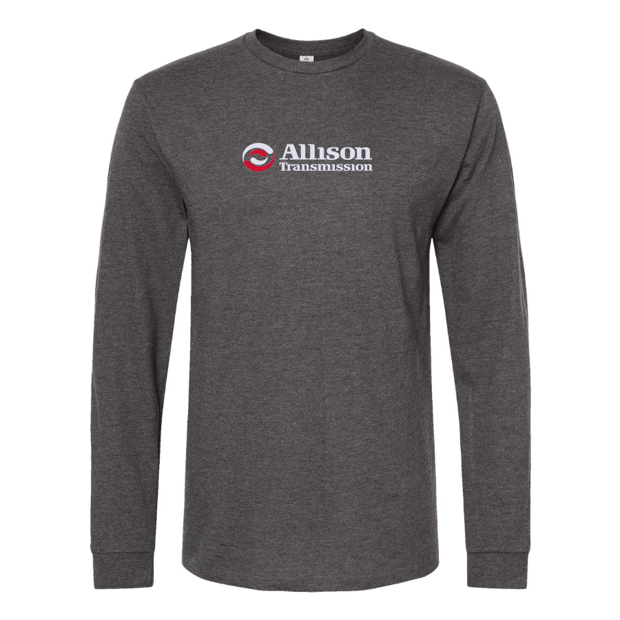 Men's Allison Transmission Logo Cotton Long Sleeve T-Shirt