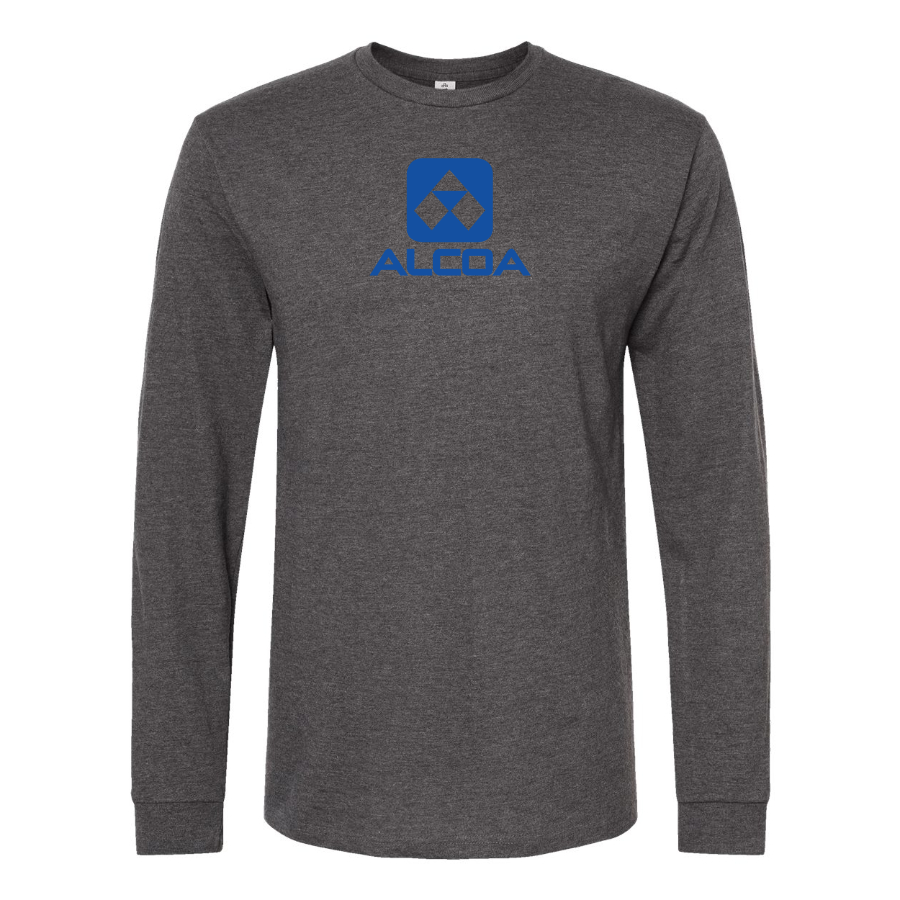 Men's Alcoa Logo Cotton Long Sleeve T-Shirt