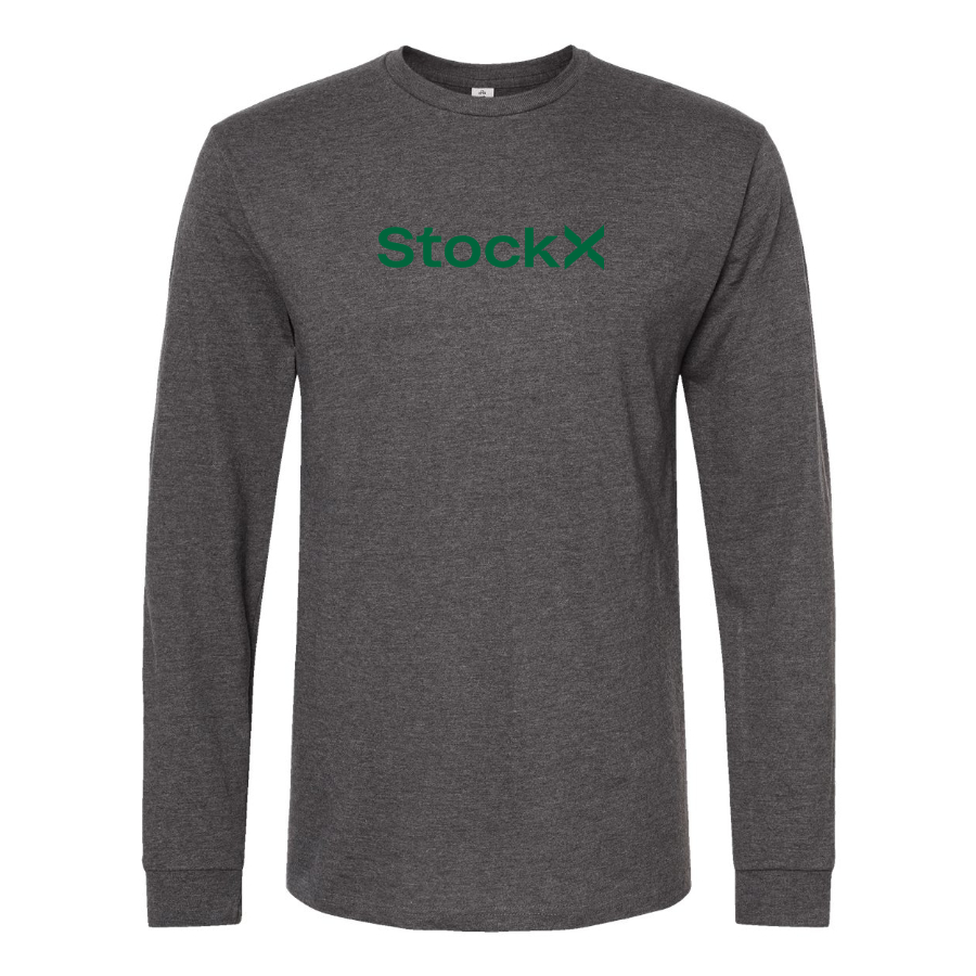 Men's StockX Logo Cotton Long Sleeve T-Shirt