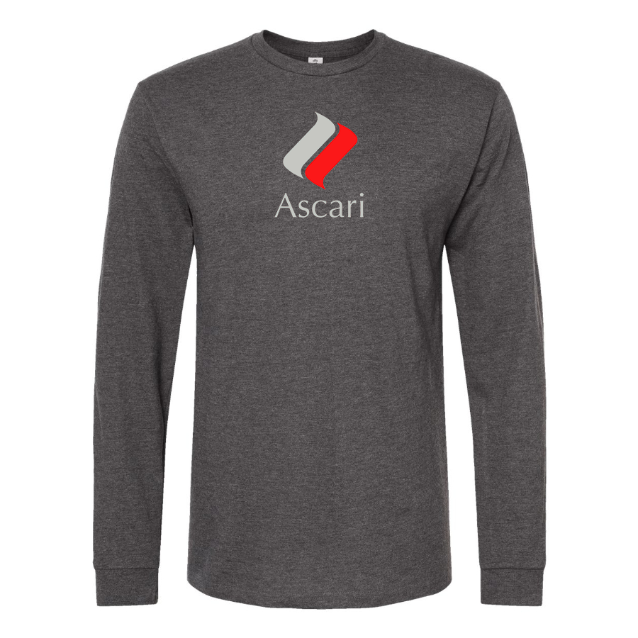 Men's Ascari Logo Cotton Long Sleeve T-Shirt